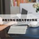 南医分数线:南医大考研分数线